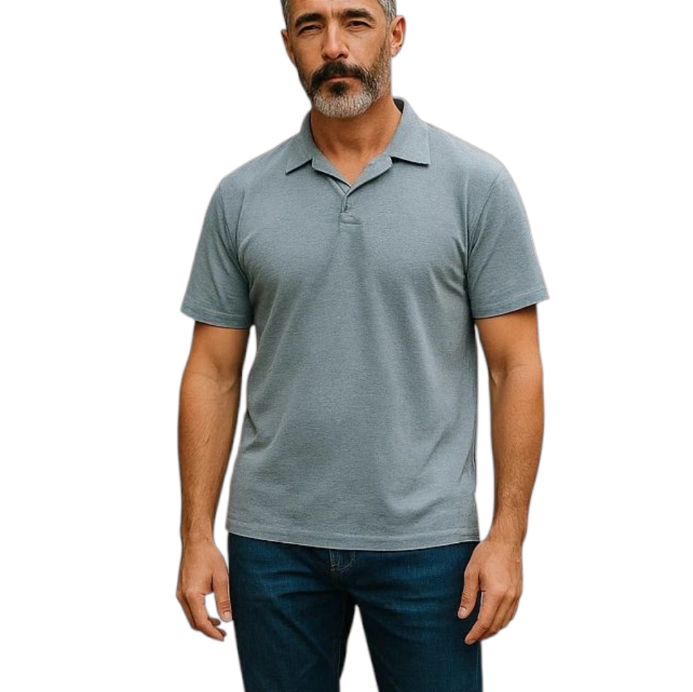 True Classic Men's Essential Soft Knit Short Sleeve Polo Shirt